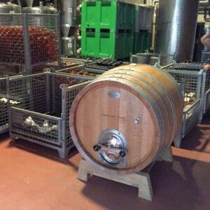 Die Bernreiter kellerführungen beinhalten auch einen Einblick in die WeinProduktion.