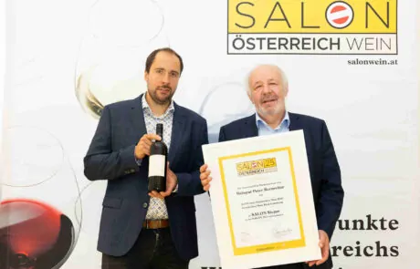 Peter und Tobias Bernreiter, Sieger Wein Salon 2025,